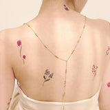 Temporary Tattoos Flowers And Berries