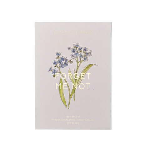 Seed Packet Forget Me Not