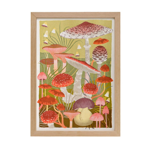 Fungi Print A3