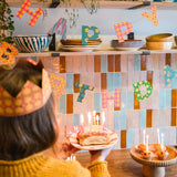 Garland Bright Happy Birthday