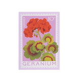 Card Mini Geranium