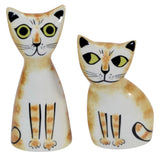 Salt And Pepper Shakers Ginger Cats