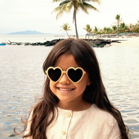 Sunglasses Glitter Heart