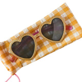 Sunglasses Glitter Heart