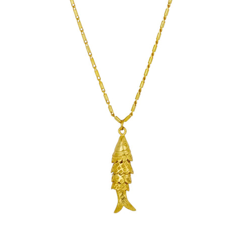Necklace Gold Fish
