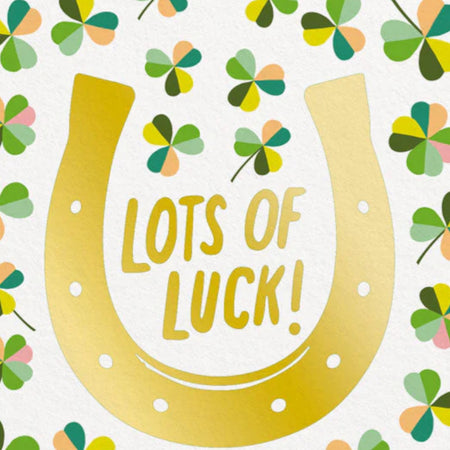 Good Luck Card Lucy Horseshoe