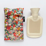 Hot Water Bottle Small Liberty Print Thorpe Tana Mustard