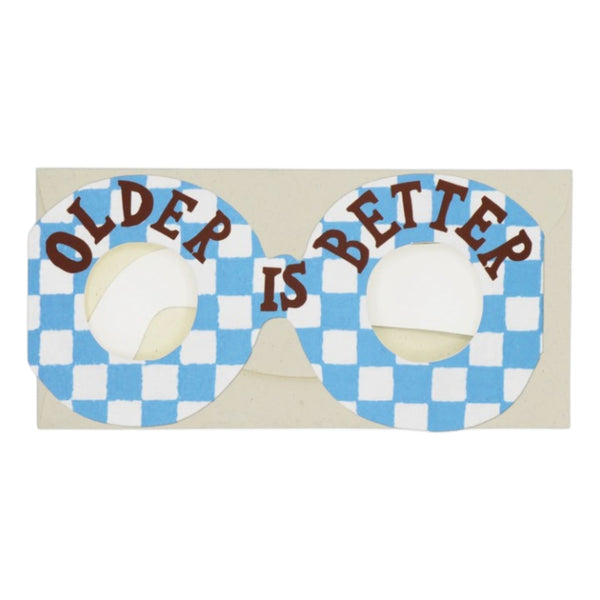 Card Older Is Better Glasses