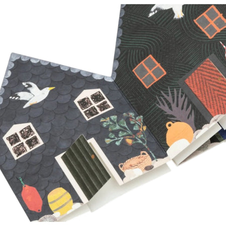 Concertina Card Fisherman's Hut