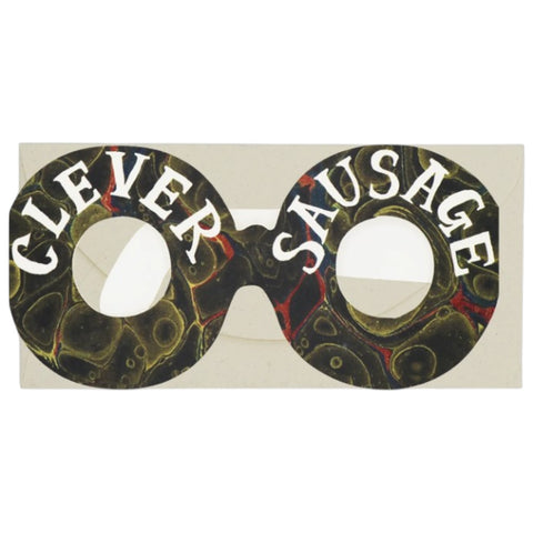 Card Clever Sausage Glasses