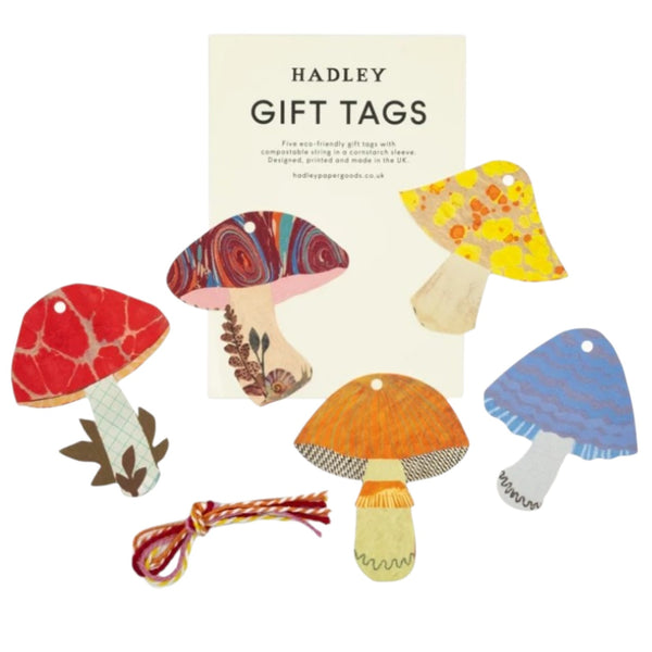 Gift Tags Mushroom