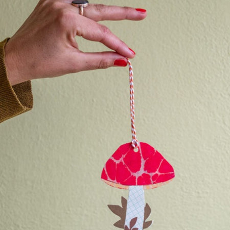 Gift Tags Mushroom
