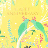 Anniversary Card Birds