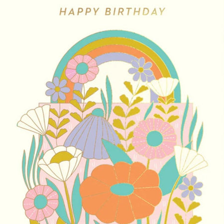 Birthday Card Happy Birthday Daisies