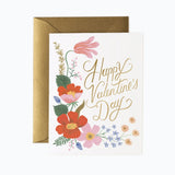 Valentines Day Card Strawberry Garden