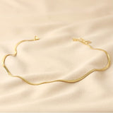 Necklace Herringbone Gold