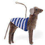 Bristle Grey Hound Decoration