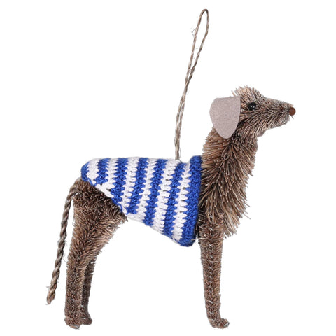 Bristle Grey Hound Decoration