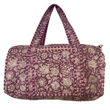 Duffle Bag Lilac Flower