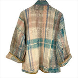 Jacket Kantha Reversible Sea Greens