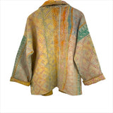 Jacket Kantha Reversible Earthy Diamond