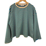 Anna Crewneck Blue Cream