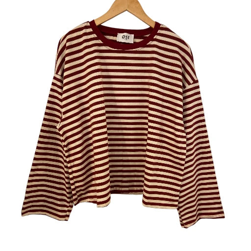Anna Crewneck Bordeaux