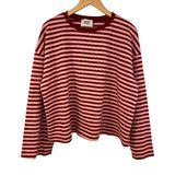 Anna Crewneck Pink And Red