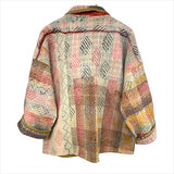 Jacket Kantha Reversible Pink Jade Diamond