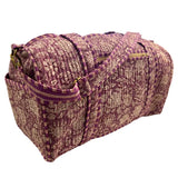 Duffle Bag Lilac Flower