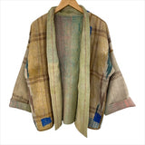 Jacket Kantha Reversible Spring Green