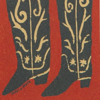 Keepsake Matchbox Cowboy Boots
