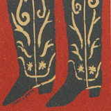 Keepsake Matchbox Cowboy Boots