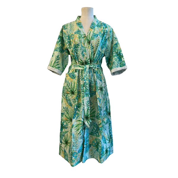 Robe Cotton Kantha Botanical