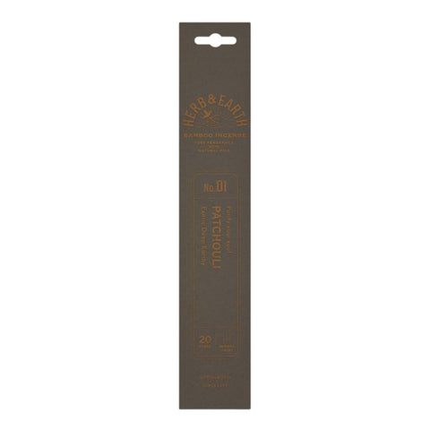 Herb & Earth Bamboo Incense Patchouli