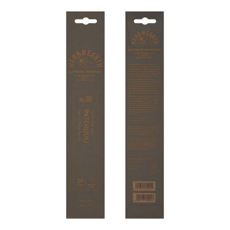 Herb & Earth Bamboo Incense Patchouli