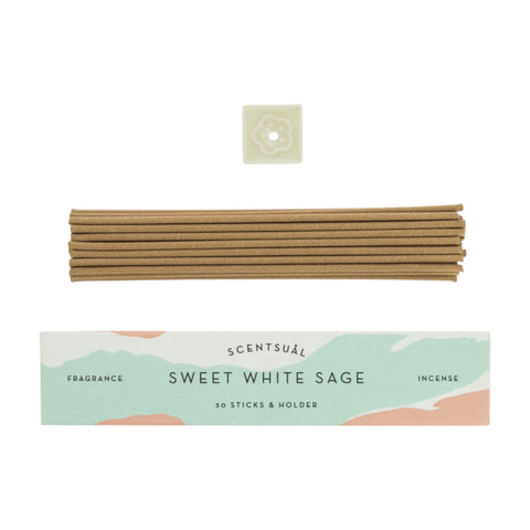 Sweet White Sage Scentsual Incense