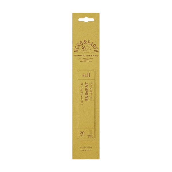 Herb & Earth Bamboo Incense Jasmine