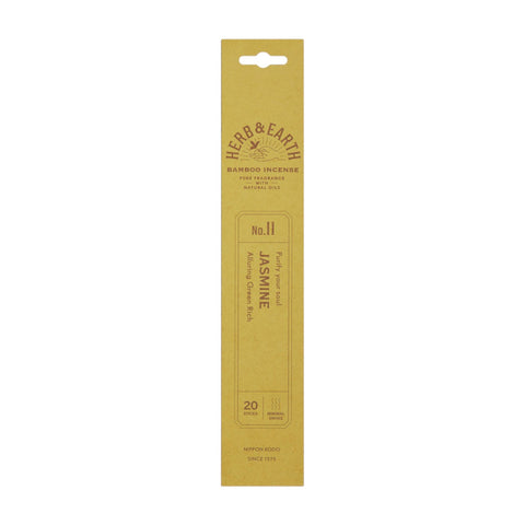 Herb & Earth Bamboo Incense Jasmine