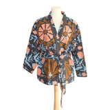 Jacket Cotton Embroidered Floral