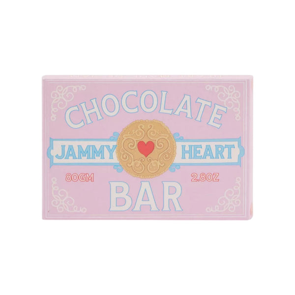 White Chocolate Jammy Heart Bar