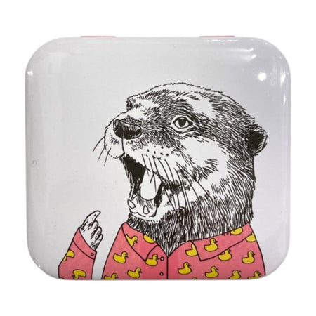 Pocket Tin Fudge Jimbob Art Otter