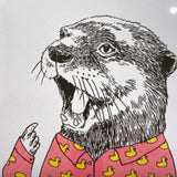 Pocket Tin Fudge Jimbob Art Otter