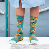 Bonne Maison Socks Jungle Ocean