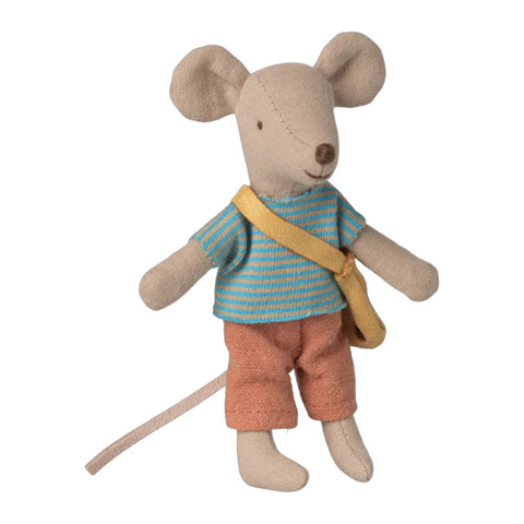 Little Brother Mouse With Bag