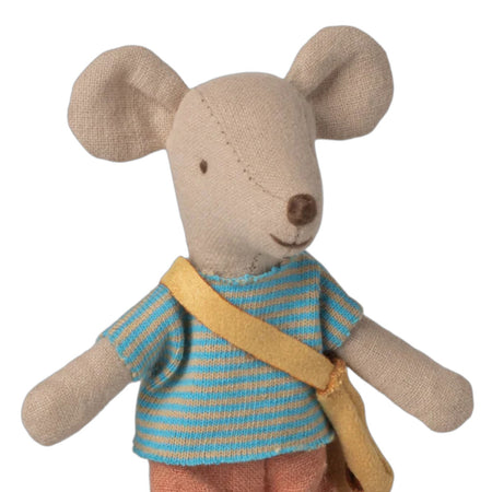 Little Brother Mouse With Bag