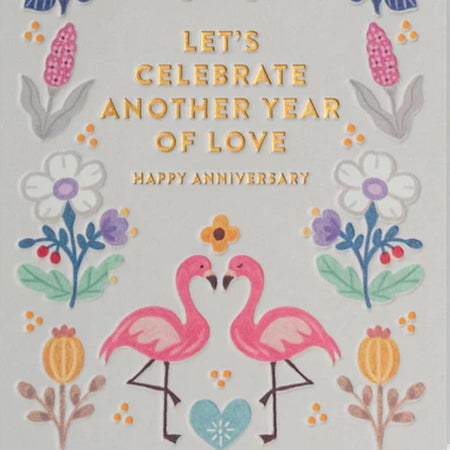 Anniversary Card Lets Celebrate