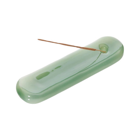 Incense Holder Glass Lilo sea Green