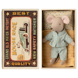 Little Brother Mouse In Matchbox