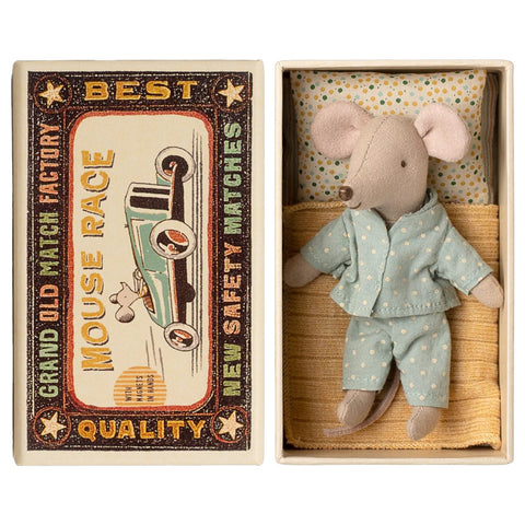 Little Brother Mouse In Matchbox
